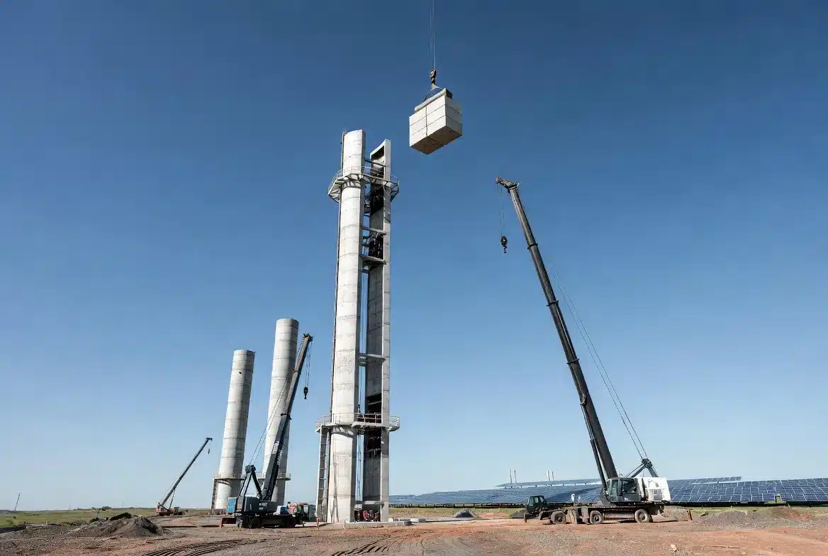 Eskom and Swiss Innovators Launch a Revolutionary 25MW Gravity Battery